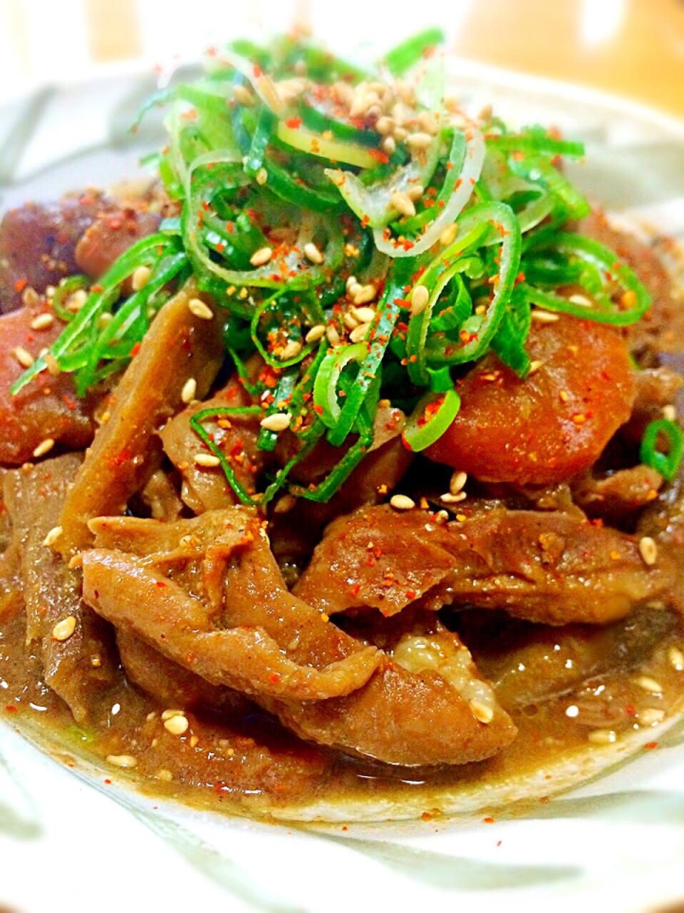 箸が止まらん！ホロやわ〜モツ煮